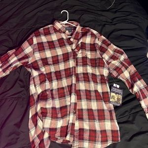 Red and black flanne, cotton